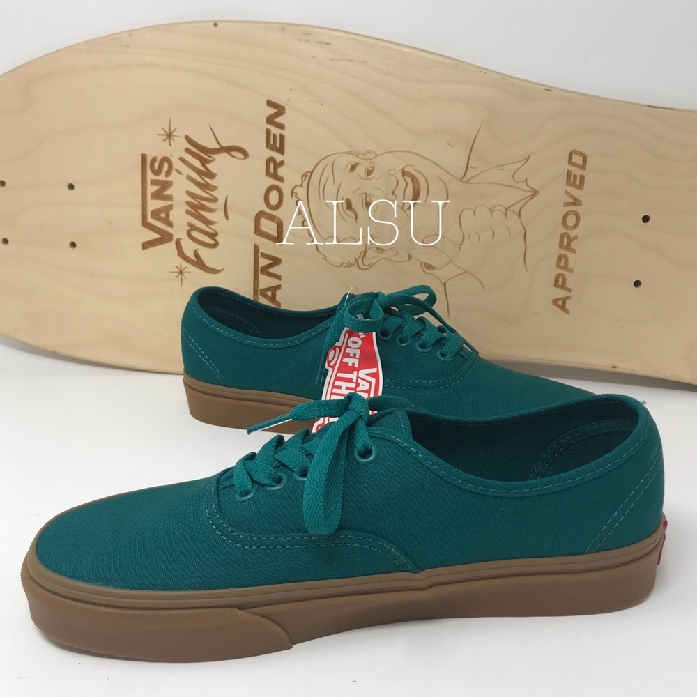 VANS Authentic Quetzal Green Gum W AUTHENTIC - Picture 3 of 8